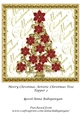 Merry Christmas Artistic Christmas Tree Topper 2