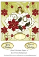 Floral Christmas Topper 12