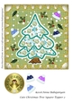 Cute Christmas Tree Square Topper 2