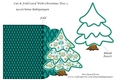 Cut & Fold Card With Christmas Tree 2