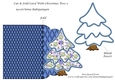 Cut & Fold Card With Christmas Tree 3