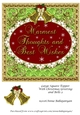 Large Square Topper With Christmas Greeting and Bells 3