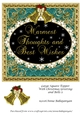 Large Square Topper With Christmas Greeting and Bells 5