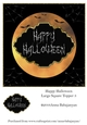 Happy Halloween Large Square Topper 3