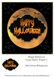 Happy Halloween Large Square Topper 5