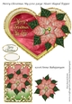 Merry Christmas My Love Large Heart Shaped Topper