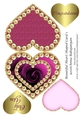 Beautiful Heart Shaped Card 1