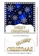 Snowy Christmas Square Topper 1
