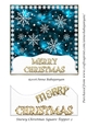 Snowy Christmas Square Topper 2