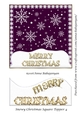 Snowy Christmas Square Topper 4
