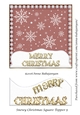 Snowy Christmas Square Topper 5