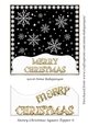 Snowy Christmas Square Topper 6