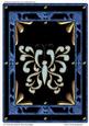 A4 "frost-dew Butterfly" Blue Gold Edged