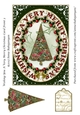 Wishing You A Very Merry Christmas Card Front 3