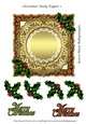 Christmas Doily Topper 1