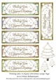 Wishing You A Joyous Christmas Large Tags