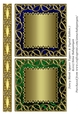 Fancy Blank Square Toppers & Digital Ribbon 7