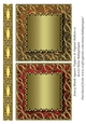 Fancy Blank Square Toppers & Digital Ribbon 10
