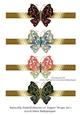 Butterfly Embellishments or Topper Wraps Set 1