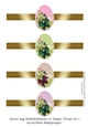 Easter Egg Embellishments or Topper Wraps Set 1
