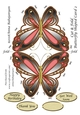 Cut & Fold Butterfly Shaped Card 2