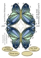 Cut & Fold Butterfly Shaped Card 6