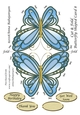 Cut & Fold Butterfly Shaped Card 8