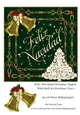 Feliz Navidad Christmas Topper With Bells & Christmas Tree 1