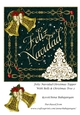 Feliz Navidad Christmas Topper With Bells & Christmas Tree 2