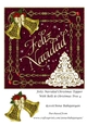 Feliz Navidad Christmas Topper With Bells & Christmas Tree 4