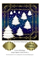 I Love Christmas Large Square Card Front 4