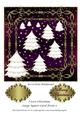 I Love Christmas Large Square Card Front 5