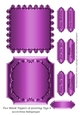 Two Blank Toppers & Greeting Tags 6