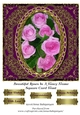 Beautiful Roses In A Fancy Frame Square Card Front