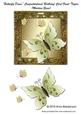 Butterfly Dance Congratulations Birthday Topper Front (mg)