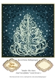 Under the Stars And Snowflakes Card Front 2