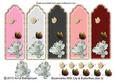 Bookmarks with Lily & Butterflies (set 3)