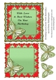 Birthday Card Front With Butterfly 2