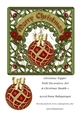 Christmas Topper With Decorative Art & Christmas Bauble 1