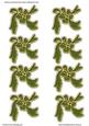 Bow Embellishments (green)