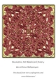 Decorative Art Blank Card Front 4