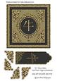 Ox Chinese Zodiac Card Front/ Topper & Bookmark
