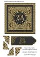 Rooster Chinese Zodiac Card Front/ Topper & Bookmark