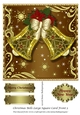 Christmas Bells Large Square Card Front 5
