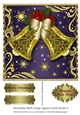 Christmas Bells Large Square Card Front 8
