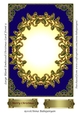 Large Blank Embossed Christmas Card Front 5