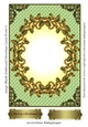 Large Blank Embossed Christmas Card Front 6