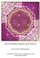 8x8 Christmas Blank Card Front 5