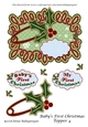 Babys First Christmas Topper 4