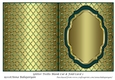 Glitter Trellis Blank Cut & Fold Card 2